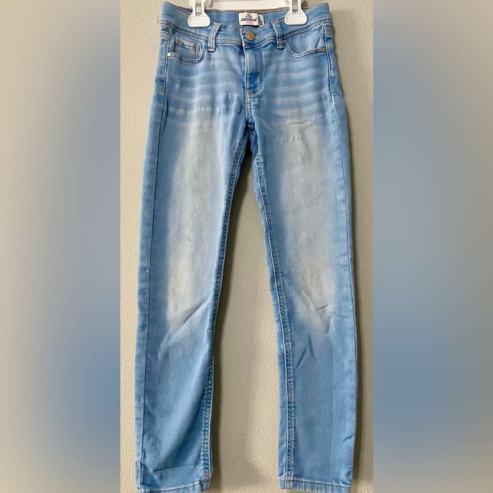 Jordache Light Blue Denim Skinny Jeans Size 10